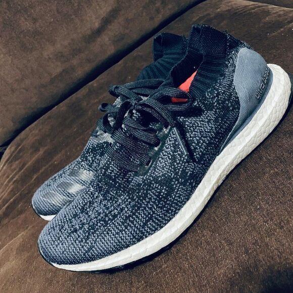 XLNT Adidas Primeknit Ultra Boost Black Ink BY2566 9.5 US 43 1/3 EUR - Picture 10 of 13